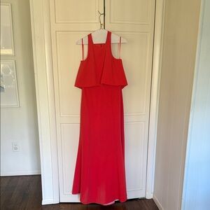 BCBG Racerback Formal Dress